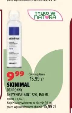 Antyperspirant ochronny 72h Skinimal