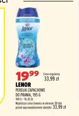 Perełki zapachowe do prania Lenor