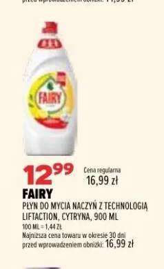 Płyn do mycia naczyń Fairy Cytryna