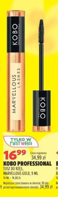 Tusz do rzęs Kobo Professional Marvellous Gold