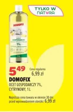 Ocet gospodarczy 7% cytrynowy Domofix