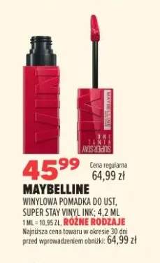 Winylowa pomadka do ust Maybelline Super Stay Vinyl Ink