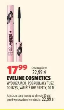 Wydłużająco-pogrubiający tusz do rzęs Eveline Cosmetics Variété Oh! Pretty