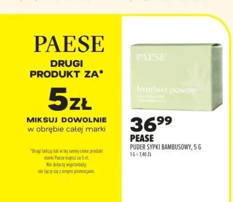 Puder sypki bambusowy Paese