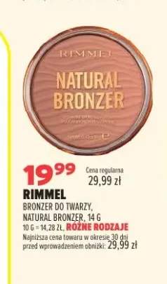 Bronzer do twarzy Rimmel Natural