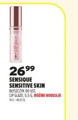 Błyszczyk do ust Sensique Sensitive Skin Lip Glaze