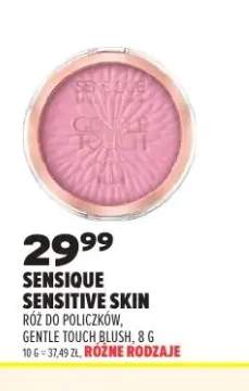 Róż do policzków Sensique Sensitive Skin Gentle Touch Blush