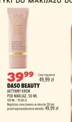 Aktywny krem pod makijaż Daso Beauty