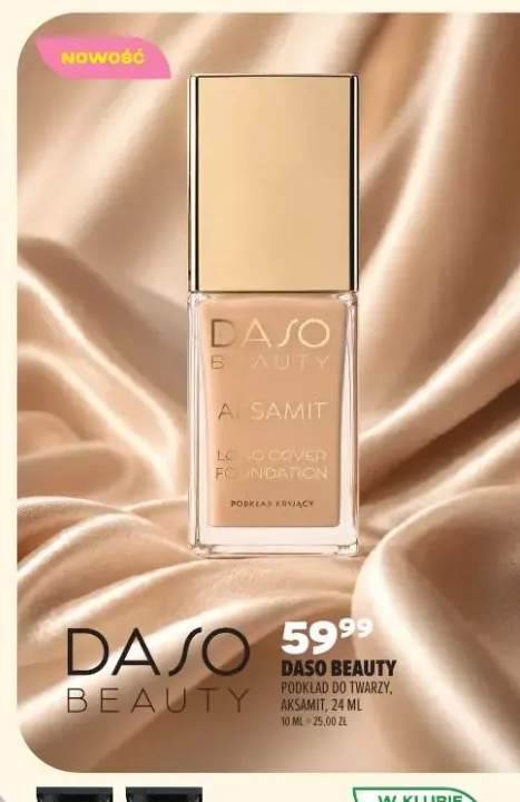 Podkład do twarzy Daso Beauty Aksamit