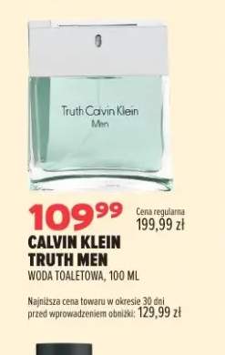 Woda toaletowa Calvin Klein Truth Men