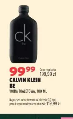 Woda toaletowa Calvin Klein Be