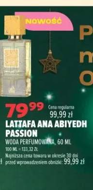 Woda perfumowana Lattafa Ana Abiyedh Passion