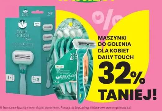 Maszynka do golenia dla kobiet Daily Touch Resoid 6 lame +1 wariant