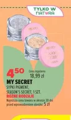 Sypki pigment My Secret Season's