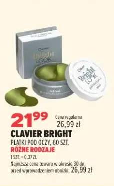 Płatki pod oczy Clavier Bright