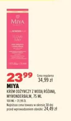 Krem odżywczy z wodą różaną Miya myWONDERBALM