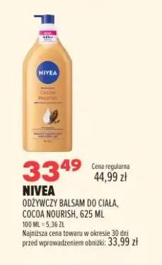 Odżywczy balsam do ciała Nivea Cocoa Nourish