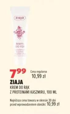 Krem do rąk Ziaja z proteinami kaszmiru