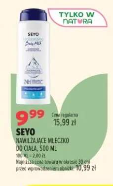 Nawilżające mleczko do ciała Seyo