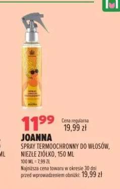Spray termoochronny do włosów Joanna Niezłe Ziółko