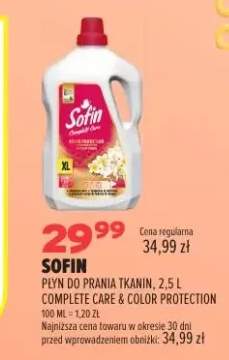 Płyn do prania tkanin Sofin Complete Care & Color Protection