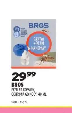 Płyn na komary Bros ochrona 60 nocy