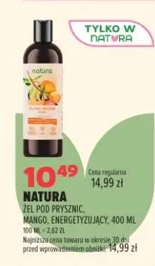Żel pod prysznic Natura mango energetyzujący