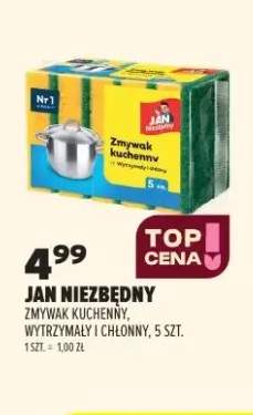 Zmywak kuchenny Jan Niezbędny wytrzymały i chłonny
