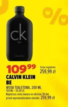 Woda toaletowa Calvin Klein Be