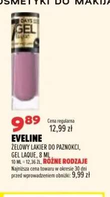 Żelowy lakier do paznokci Gel Laque Eveline