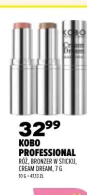 Róż w sticku Cream Dream Kobo Professional +1 wariant