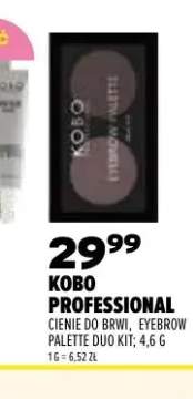Cienie do brwi Eyebrow Palette Duo Kit Kobo Professional