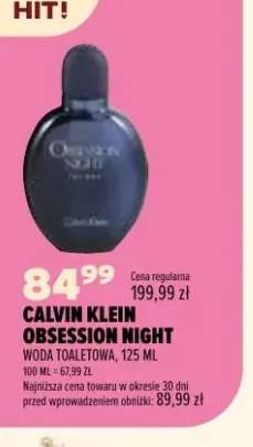 Woda toaletowa Calvin Klein Obsession Night