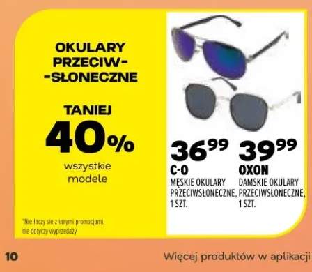 Męskie okulary przeciwsłoneczne C-O +1 wariant