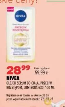 Olejek-serum do ciała przeciw rozstępom Luminous 630 Nivea