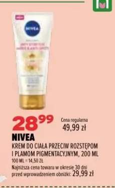Krem do ciała przeciw rozstępom i plamom pigmentacyjnym Nivea