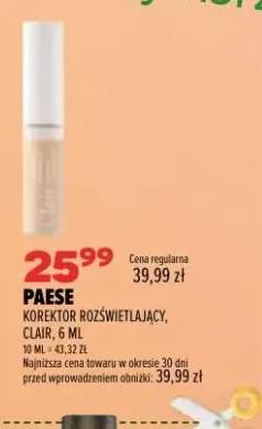 Korektor rozświetlający Clair Paese