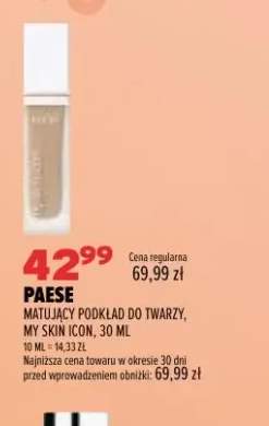 Matujący podkład do twarzy My Skin Icon Paese