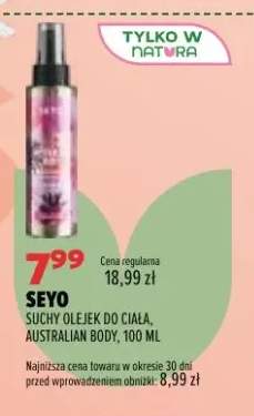 Suchy olejek do ciała Australian Body Seyo