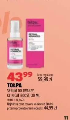 Serum do twarzy Clinical Boost Tołpa
