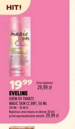 Krem do twarzy Magic Skin CC 8w1 Eveline