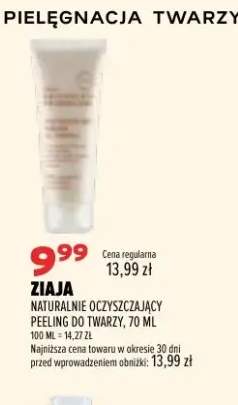 Naturalnie oczyszczający peeling do twarzy Ziaja
