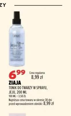 Tonik do twarzy w sprayu Jeju Ziaja