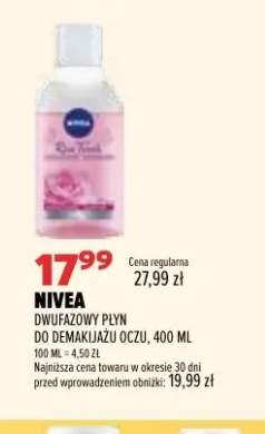 Dwufazowy płyn do demakijażu oczu Nivea