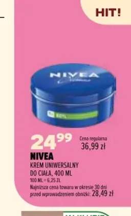 Krem uniwersalny do ciała Nivea