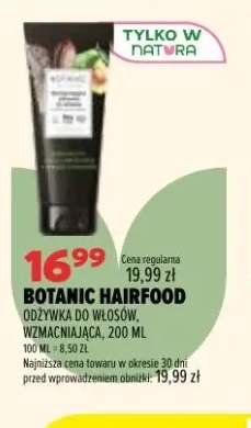 Odżywka do włosów wzmacniająca Botanic Hairfood
