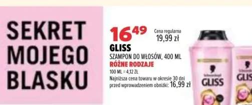 Szampon do włosów Gliss