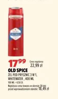 Żel pod prysznic 3 w 1 Whitewater Old Spice