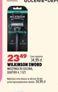 Maszynka do golenia Quattro 4 Wilkinson Sword