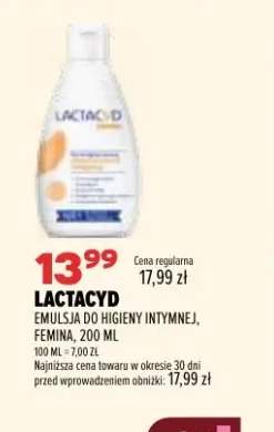 Emulsja do higieny intymnej Femina Lactacyd